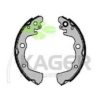 KAGER 34-0214 Brake Shoe Set